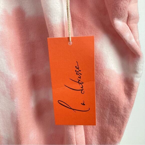 NWT * LA DETRESSE Empress Rose Acid Wash Sweatshirt - Picture 6 of 10